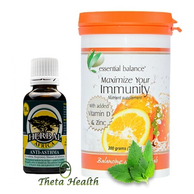 Asthma Vitamin and Herbal Health Pack