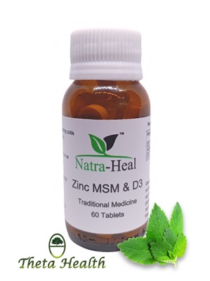 Zinc, MSM and D3: Natra-Heal