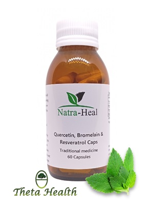 Quercetin, Bromelain & Resveratrol: Natra-Heal