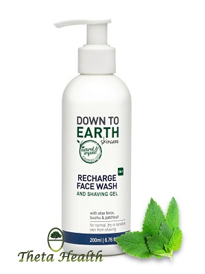 Recharge Facewash & Shaving Gel: Down to Earth