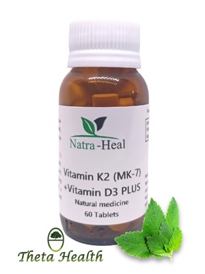 Vitamin K2 (MK-7) + Vitamin D3 Plus: Natra-Heal
